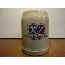 1 CHOPE  HACKER-PSCHORR BRAU 50CL HT.12.90CM