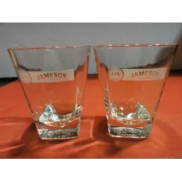 DEUX VERRES JAMESON 28CL HT.11CM