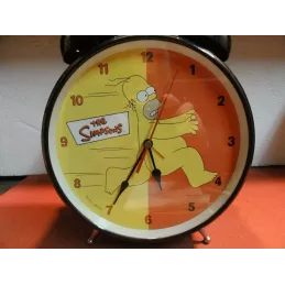 MAGNIFIQUE  REVEIL SIMPSONS  DIAMETRE 22CM