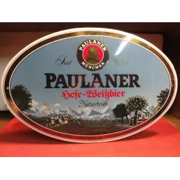 PLAQUE EMAILLEE BOMBEE PAULANER 53CM X34CM