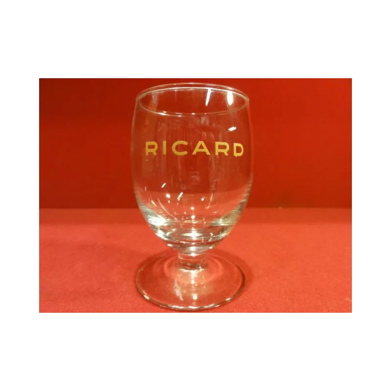 1 VERRE RICARD  LOGO JAUNE 