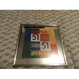 MIROIR  PASTIS 51 42CM X42CM ANNEE 2002