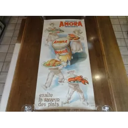 AFFICHE  AMORA  D'APRES LEO DUPIN  1M X0.50M