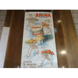 AFFICHE  AMORA  D'APRES LEO DUPIN  1M X0.50M