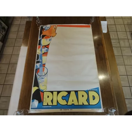 AFFICHE RICARD  1M X.0M65