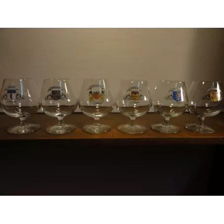 6VERRES A VIN DE DEGUSTATION  BOURGOGNE  COLLECTOR