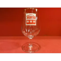 1 VERRE BIERES SLAVIA  25CL