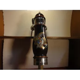 TIRAGE PRESSION DEUX BECS EN CERAMIQUE HT 45CM