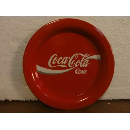 HUIT COUPELLES COCA-COLA  DIAMETRE 9CM