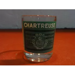 MINI VERRE CHARTREUSE 2cl  HT. 4.50CM