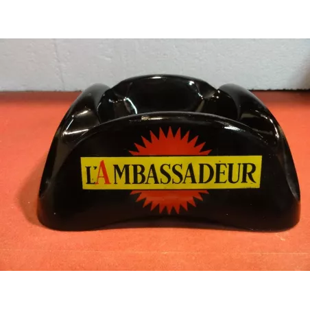 CENDRIER L'AMBASSADEUR  16CM X16CM