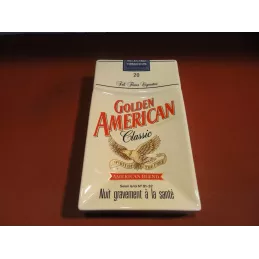 CENDRIER  GOLDEN AMERICAN 22CM X13CM