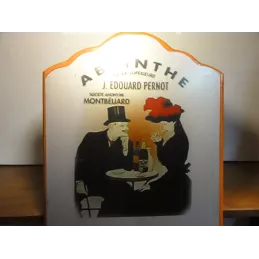 THERMOMETRE  ABSINTHE  PLAQUE EN BOIS  70CM X30CM