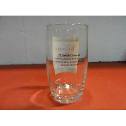 1 VERRE  RHUM CLEMENT  HT 10.CM