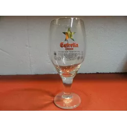 1 VERRE ESTRELLA   DAMM  30CL  HT 18CM