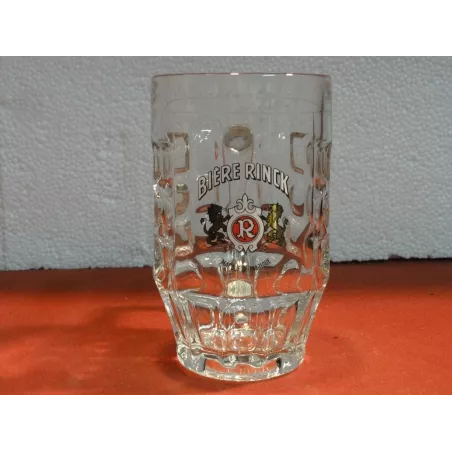 1 CHOPE BIERE  RINCK  40CL  HT 14CM