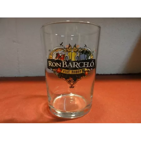 1 VERRE  RHUM  RON  BARCELO  HT 12.20CM