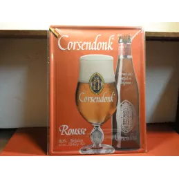TOLE BOMBEE CORSENDONK ROUSSE  40CM X30CM