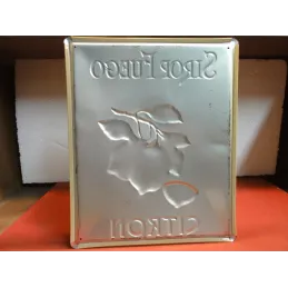 TOLE  SIROP FUEGO  OCCASION 33CM X26.50CM