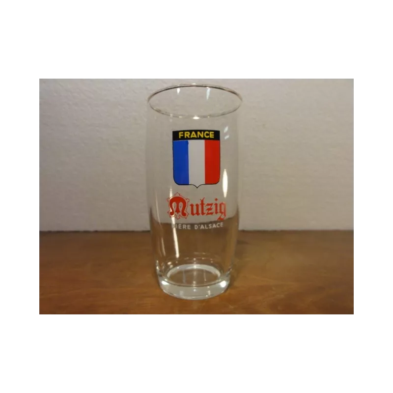 1 VERRE MUTZIG FRANCE 20CL