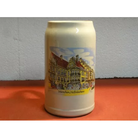 CHOPE MUNCHEN HOFBRAUHAUS   1 LITRE HT.19.20CM