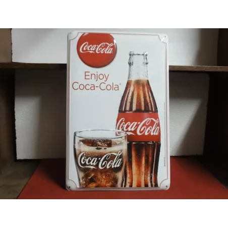 TOLE COCA-COLA  ANNEE 2014  48.50CM X32CM