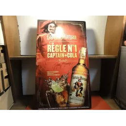 TOLE CAPTAIN  MORGAN  70CM X40CM