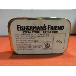 1 BOITE FISHERMAN'S FRIEND 9.50CM X6CM