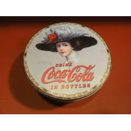 1 BOITE COCA-COLA  DIAMETRE 17CM