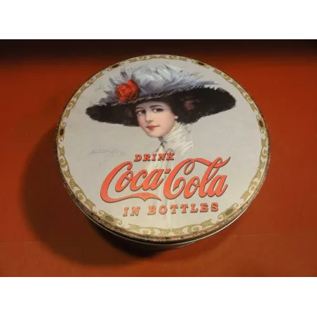 1 BOITE COCA-COLA  DIAMETRE 17CM