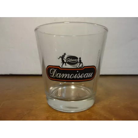 6 VERRES RHUM DAMOISEAU 23CL HT.8.50CM