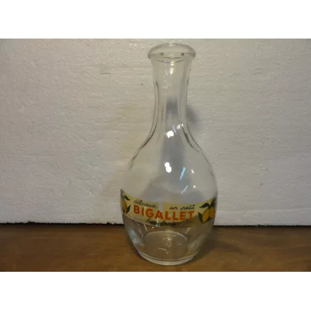 1 CARAFE BIGALLET  25CL HT 15.80CM