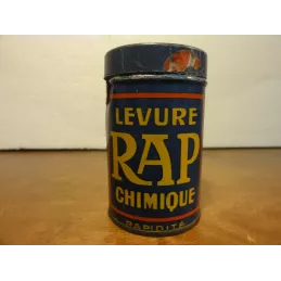 BOITE  LEVURE  R A P  CHIMIQUE  HT 8CM