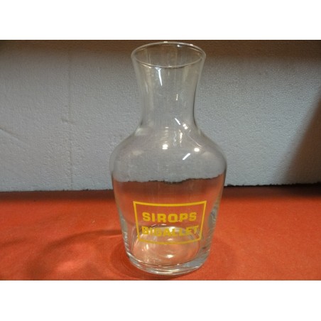 CARAFE  SIROP BIGALLET  HT 16.50CM