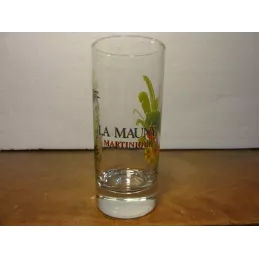 1 VERRE RHUM LA MAUNY 22CL  HT 13CM