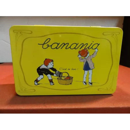 1 BOITE BANANIA  20CM X13CM X 7CM