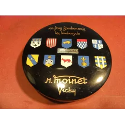 BOITE BONBONS MOINET VICHY  DIAMETRE 15.40CM