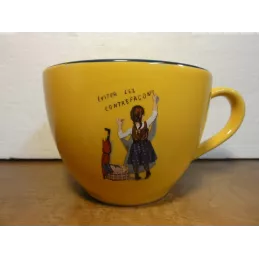 TASSE CHOCOLAT MENIER 50CL  HT 12CM