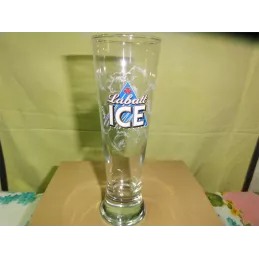 1 BOITE DE 6  VERRES  LABATT  ICE  25CL