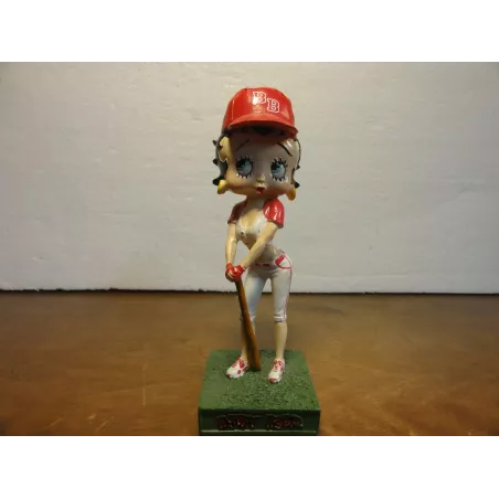 BETTY BOOP JOUEUSE DE BASEBALL HT. 14.20CM