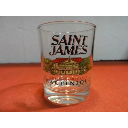 1 VERRE RHUM ST JAMES  HT. 7.80CM