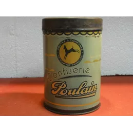 BOITE POULAIN 1 KG  HT 16.40CM DIAMETRE 11CM