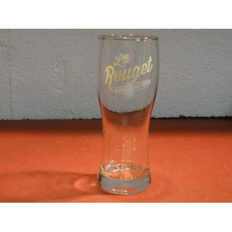 1 VERRE LA ROUGET  25CL HT 16CM