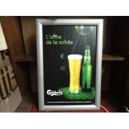 ENSEIGNE CARLSBERG  OCCASION 66CM X46CM