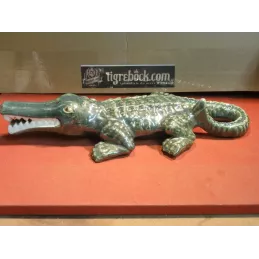 CROCODILE  EN CERAMIQUE  45CM