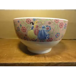 BOL DISNEY EN CERAMIQUE  DIAMETRE 14CM PRINCESSE