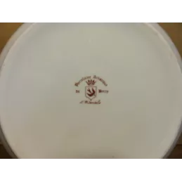 ASSIETTE BEBE EN PORCELAINE  DIAMETRE 18CM
