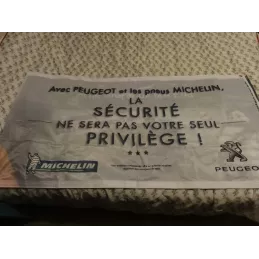 BANDEROLE MICHELIN PEUGEOT  2M77X 0M75