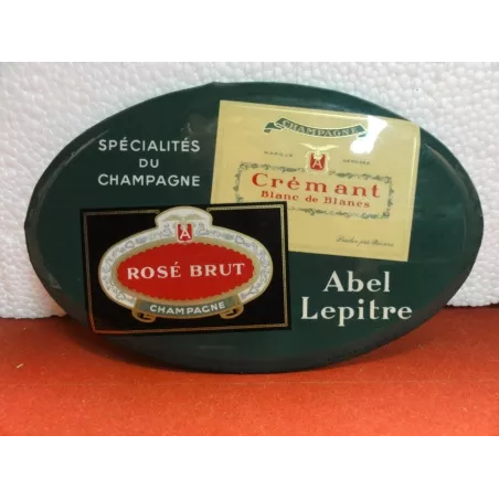 GLACOIDE  CHAMPAGNE ABEL LEPITRE 19CM X12CM