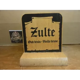 PORTE SOUS BOCK  ZULTE EN BOIS 9.70CM X9.50CM